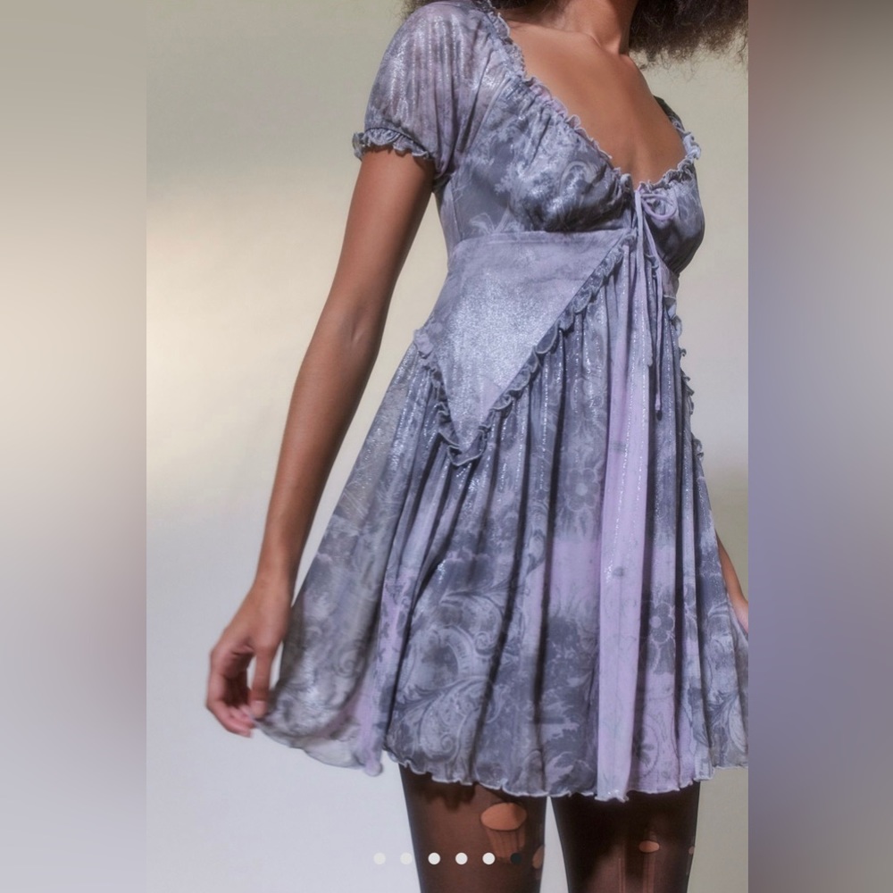 Urban Outfitters Sammy Sparkle Mini Dress